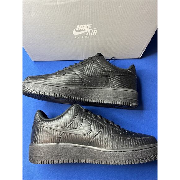 NEW Nike Air Force 1 \'07 \'Black Carbon Fiber\' HF2886-001 Shoes Men\'s Size 10 US